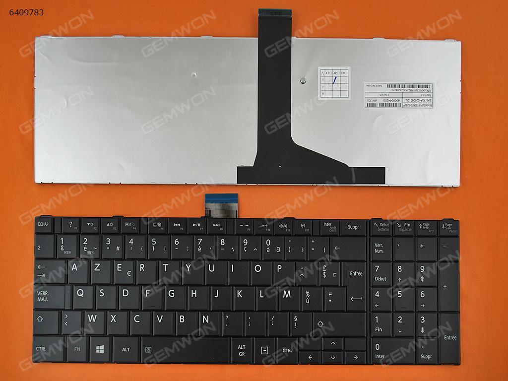 Picture of New Replacement Laptop Keyboard For TOSHIBA C850 BLACK (For Win8) FR Layout