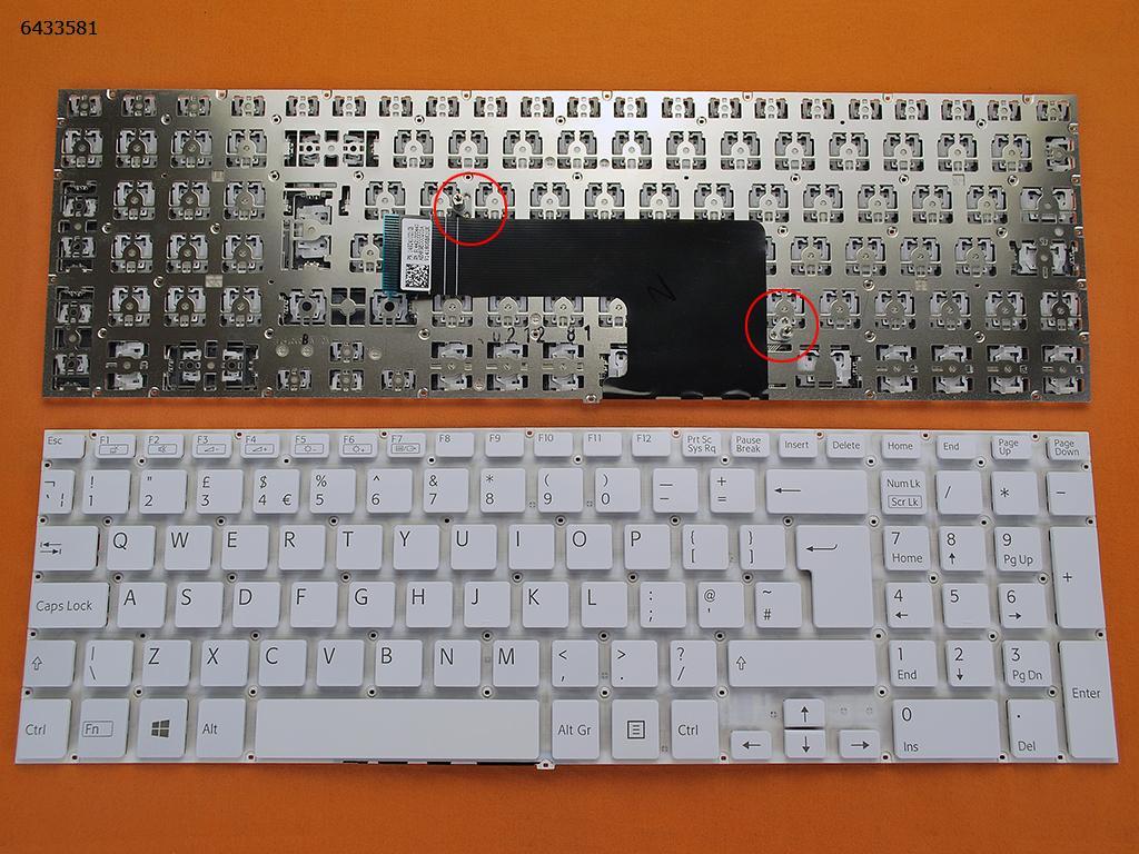 Picture of New Replacement Laptop Keyboard For  Uk Layout