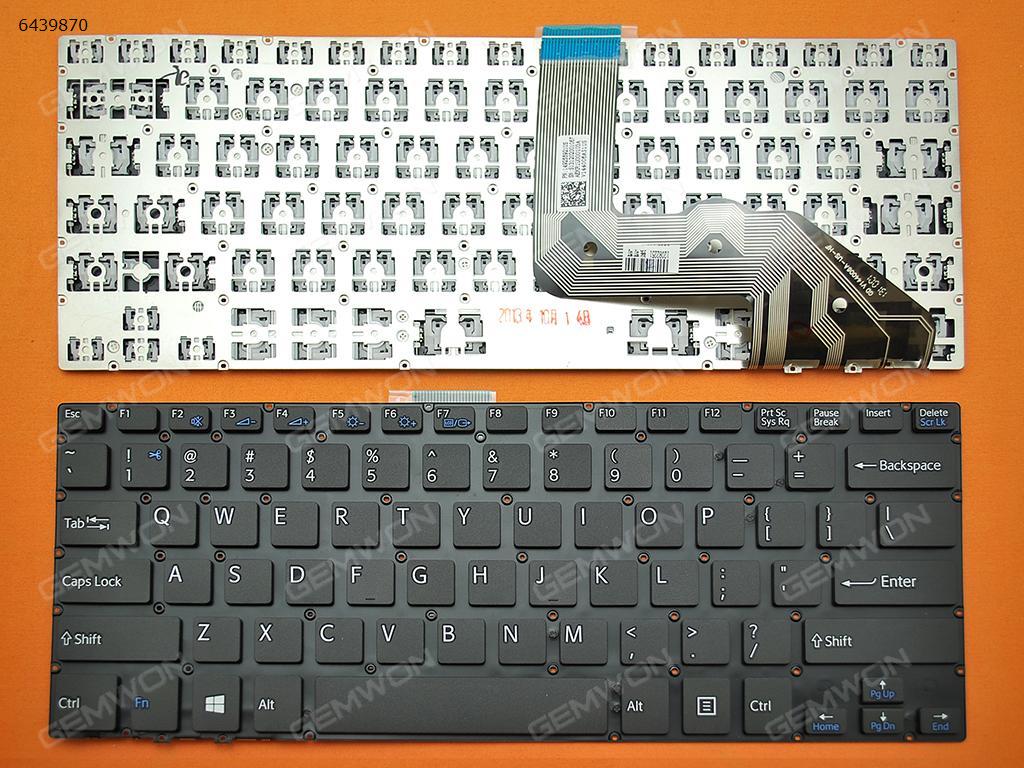 Picture of New Replacement Laptop Keyboard For SONY VAIO Z Canvas BLACK (Without FRAME,without foil,For Win8) US Layout