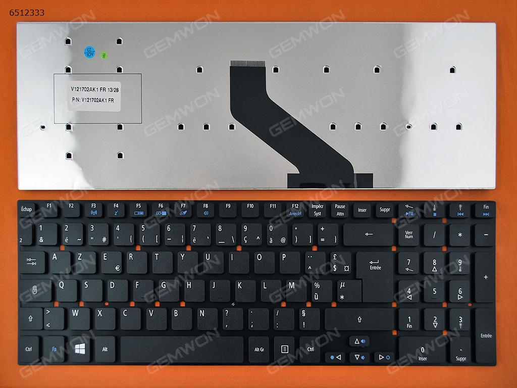 Picture of New Replacement Laptop Keyboard For ACER Aspire 5755G 5830T BLACK Win8 FR Layout