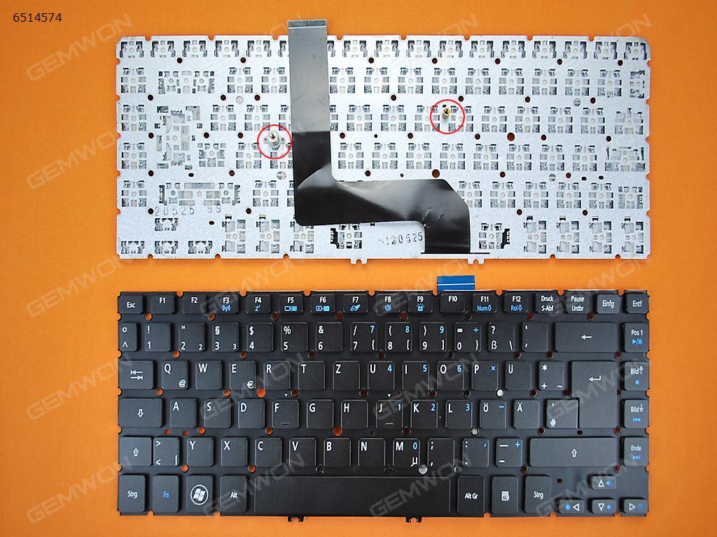 Picture of New Replacement Laptop Keyboard For ACER Aspire M5-481T M5-481TG M5-481PT M5-481PTG BLACK GR Layout