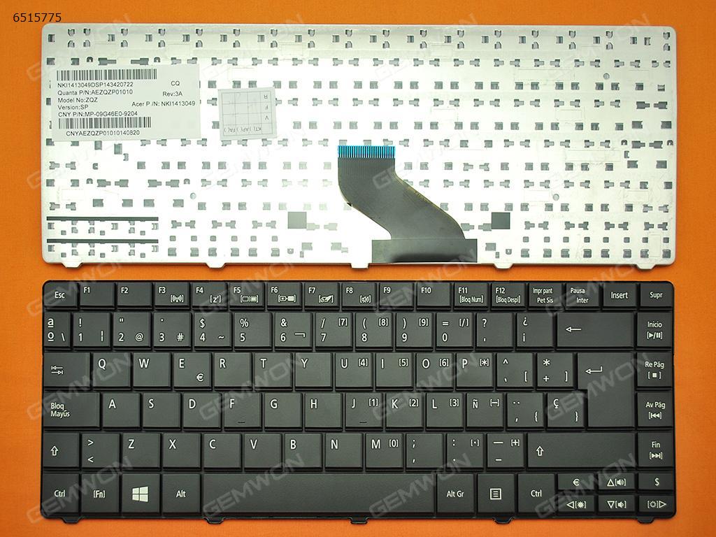 Picture of New Replacement Laptop Keyboard For ACER E1-471 /ACER TM8371 TM8471 BLACK(For Win8) SP Layout