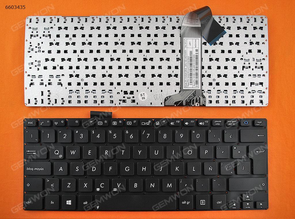 Picture of New Replacement Laptop Keyboard For ASUS VivoBook S300 S300C S300CA S300K S300KI BLACK (For Win8) LA Layout