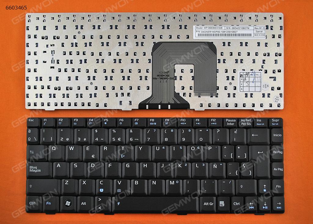 Picture of New Replacement Laptop Keyboard For ASUS F9 BLACK SP Layout