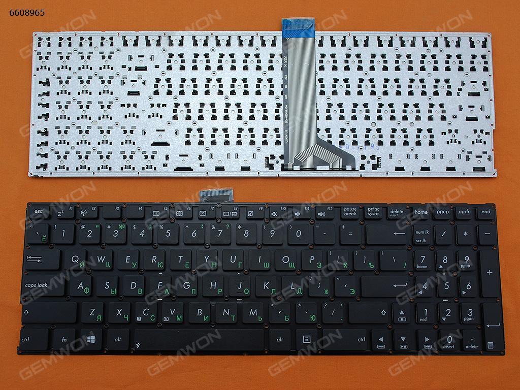 Picture of New Replacement Laptop Keyboard For ASUS K555 X555 BLACK(Without FRAME,Without Foil,Win8) RU Layout