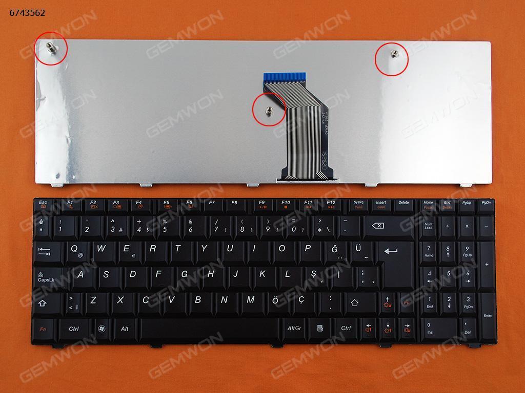 Picture of New Replacement Laptop Keyboard For LENOVO 3000 Series G560 BLACK OEM （ Version 1） TR Layout