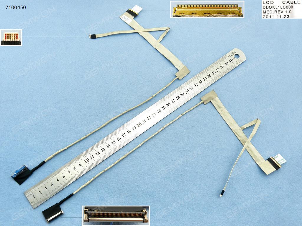 Picture of New LCD Display Screen Cable Replacement  For LENOVO Y450