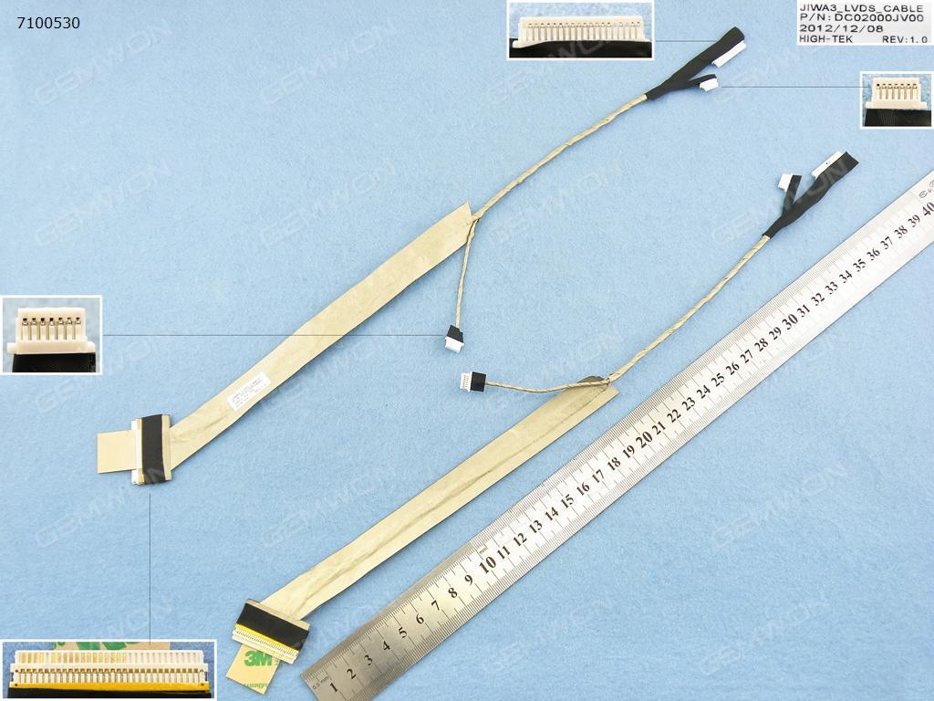 Picture of New LCD Display Screen Cable Replacement  For LENOVO 3000 N500 G530，OEM