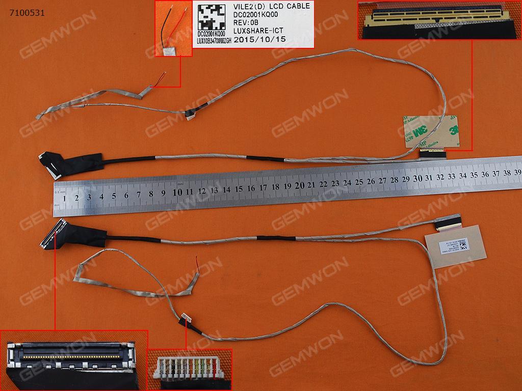 Picture of New LCD Display Screen Cable Replacement  For LENOVO Edge Thinkpad E531 15.6" FHD，OEM