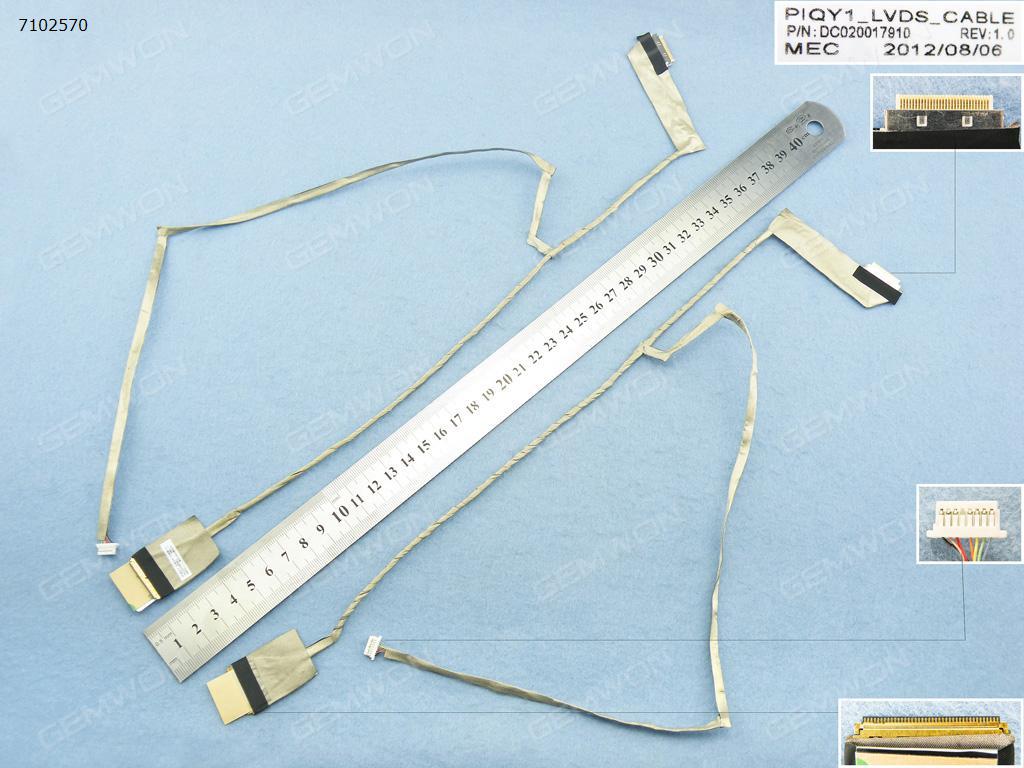 Picture of New LCD Display Screen Cable Replacement  For LENOVO Y570，ORG