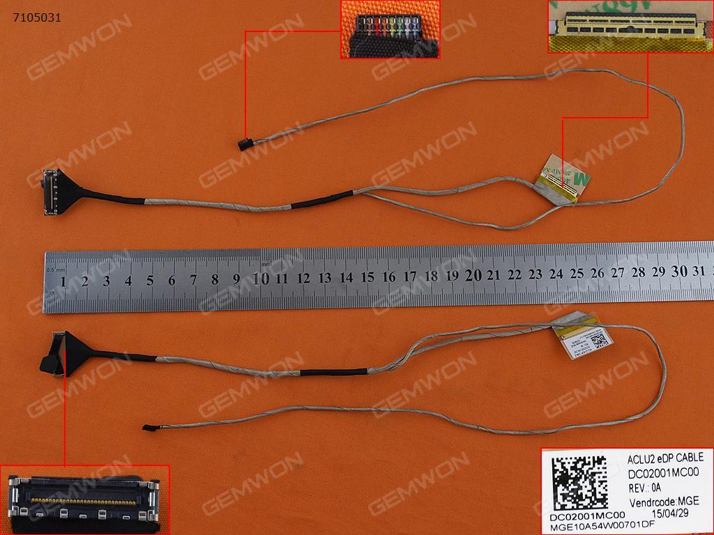 Picture of New LCD Display Screen Cable Replacement  For LENOVO IdeaPad G50-30 G50-45 G50-70 Z50-45 Z50-70(For Discrete Video card,version 1)，ORG