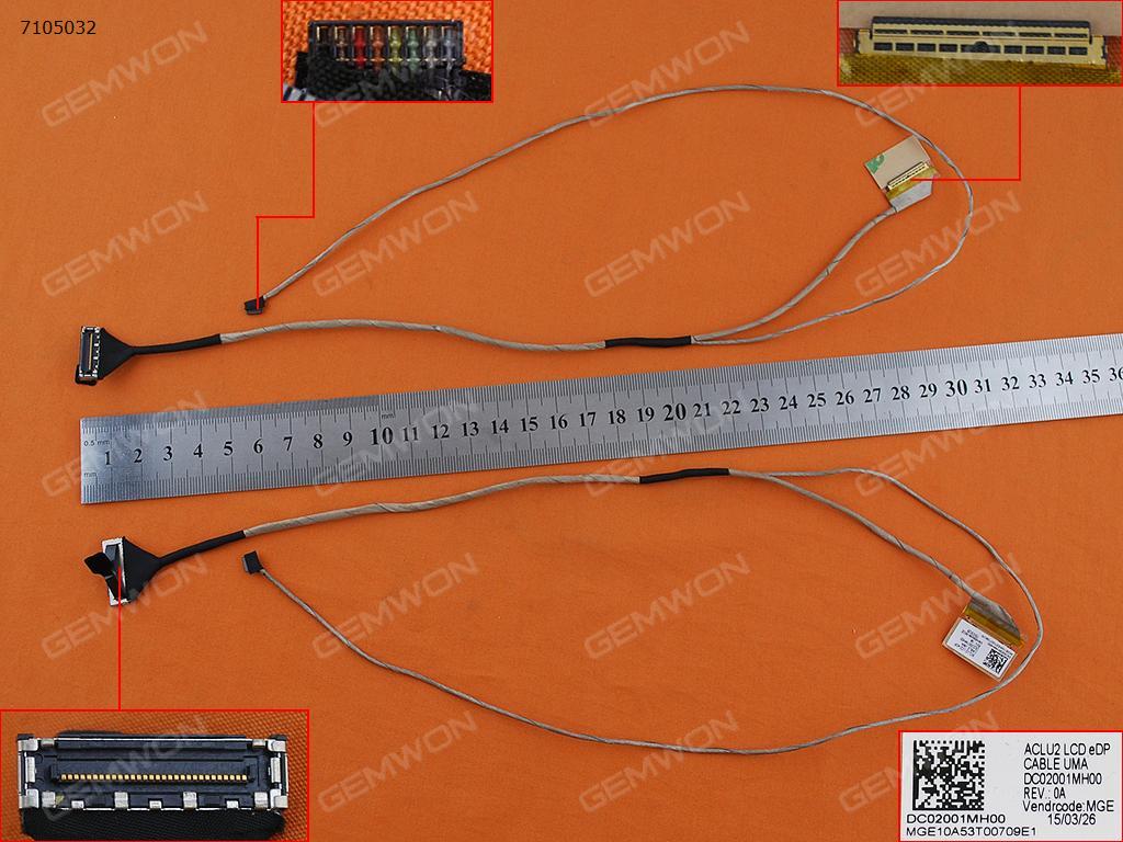 Picture of New LCD Display Screen Cable Replacement  For LENOVO IdeaPad G50-45 G50-30 G50-75 Z50-70 Z50-45(For Integrated graphics,version 2)，ORG