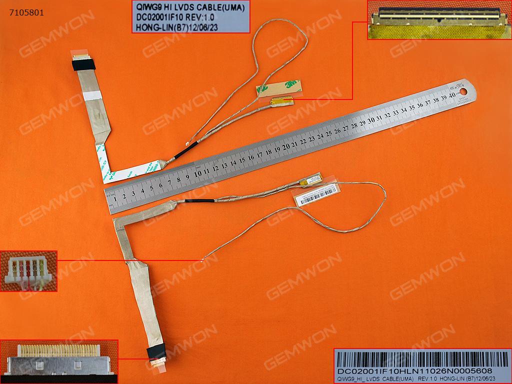 Picture of New LCD Display Screen Cable Replacement  For LENOVO Ideapad P580 P585 N580 N585,ORG