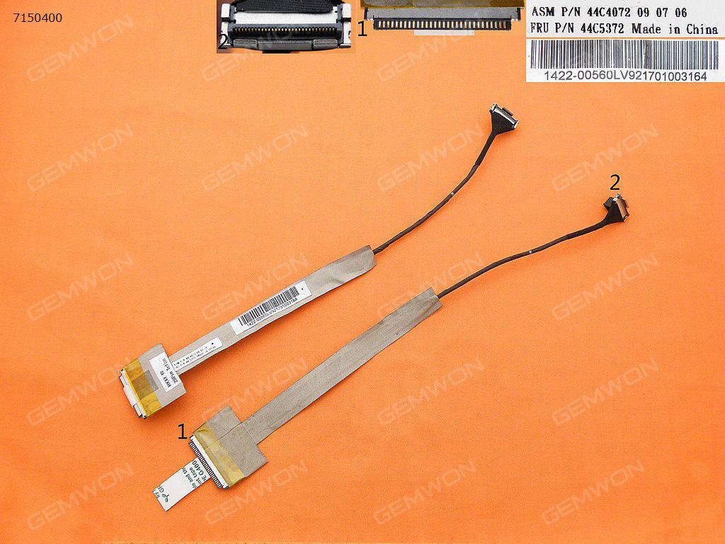 Picture of New LCD Display Screen Cable Replacement  For ThinkPad SL400 SL500 NEW