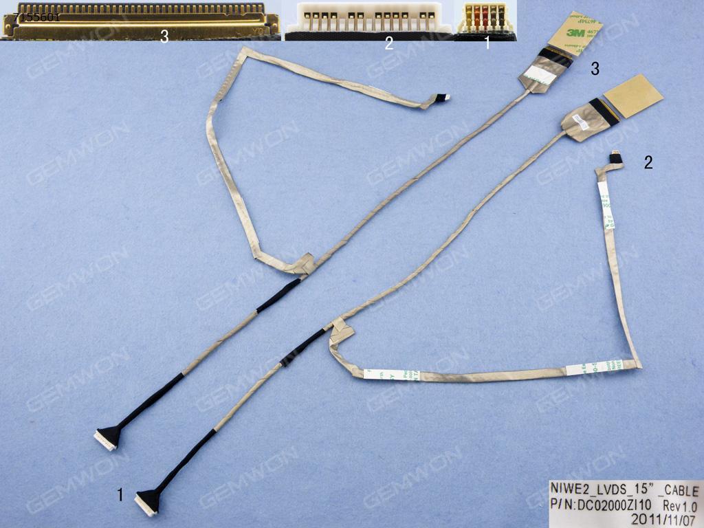 Picture of New LCD Display Screen Cable Replacement  For ThinkPad LENOVO G560 G565,OEM