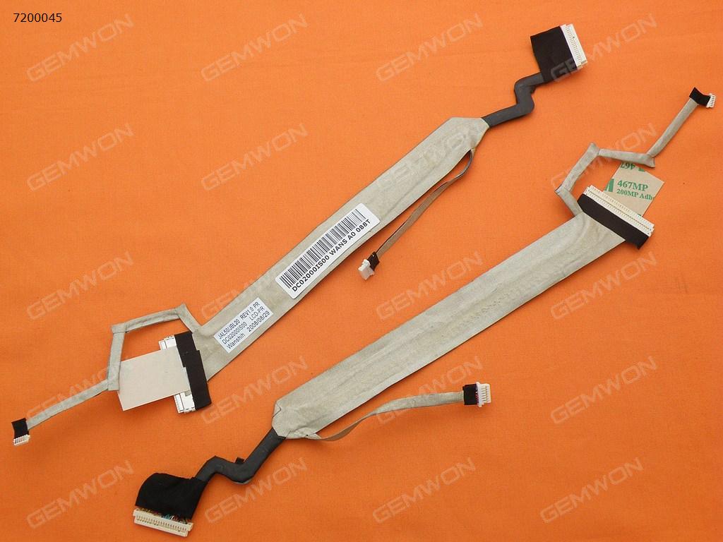 Picture of New LCD Display Screen Cable Replacement  For HP CQ40 CQ45 Series(NEW)，ORG