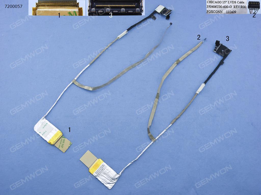 Picture of New LCD Display Screen Cable Replacement  For HP COMPAQ CQ57-100 CQ57 Series，OEM