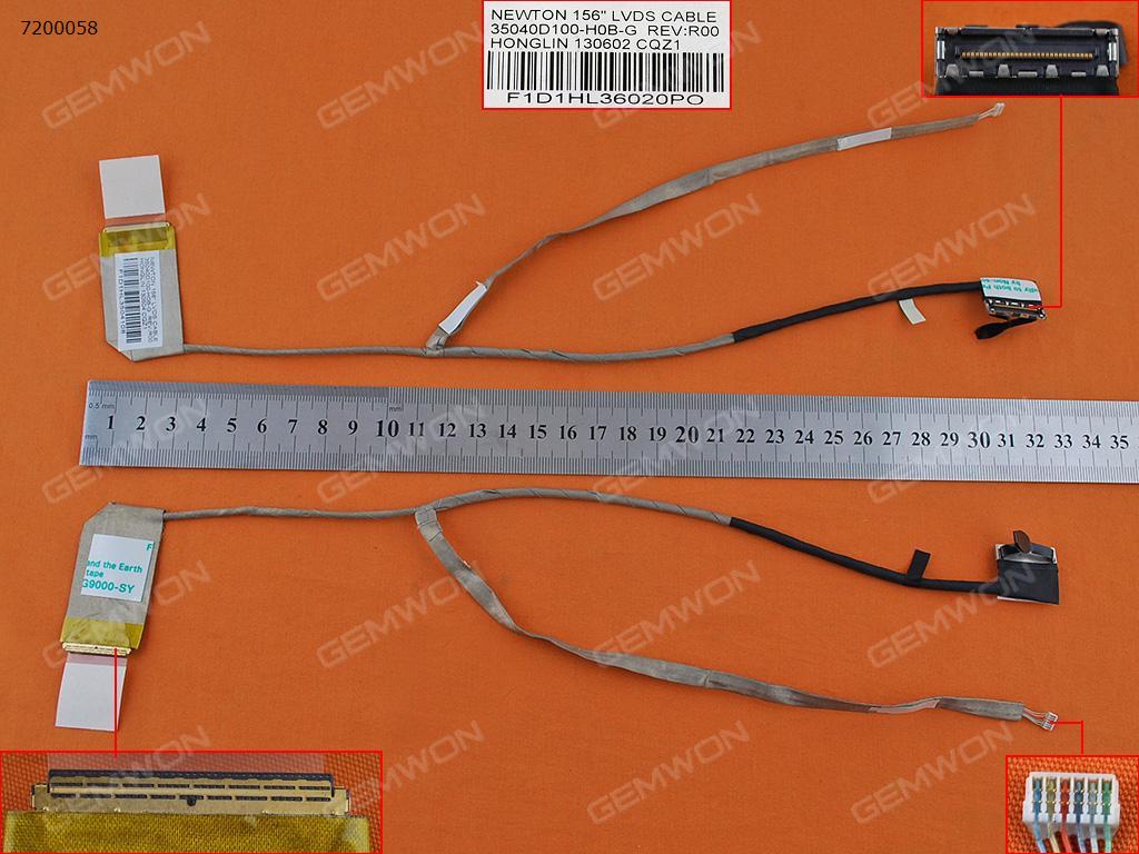 Picture of New LCD Display Screen Cable Replacement  For HP Compaq Presario CQ58，ORG