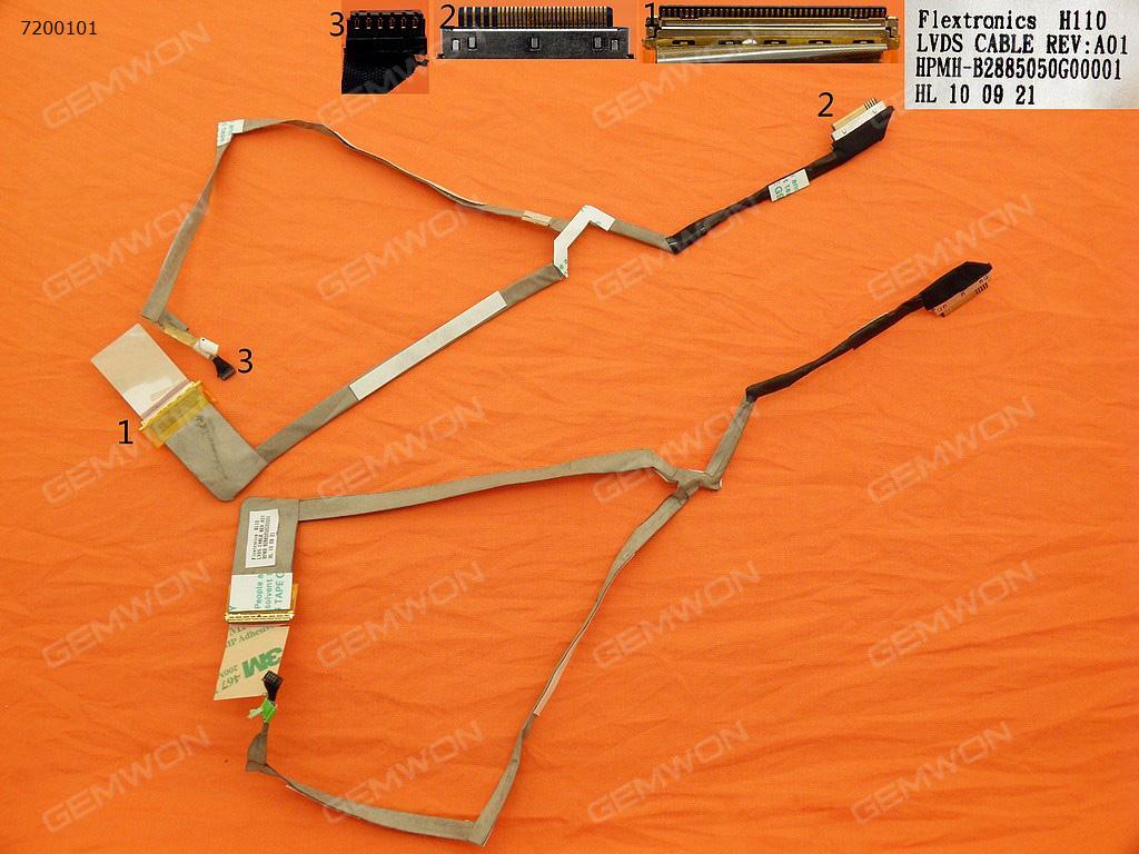 Picture of New LCD Display Screen Cable Replacement  For HP CQ10-400/MINI 110-3000，ORG