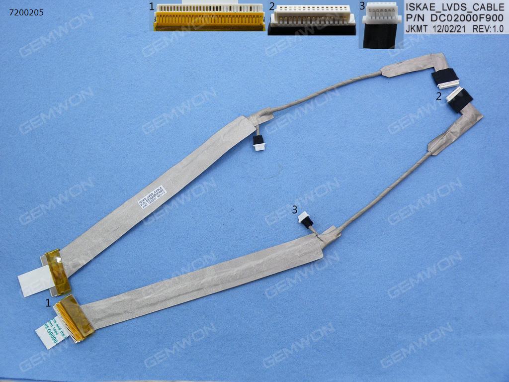 Picture of New LCD Display Screen Cable Replacement  For TOSHIBA Satellite A200 A205，ORG