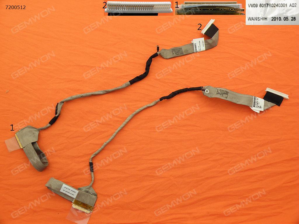 Picture of New LCD Display Screen Cable Replacement  For COMPAQ 511 LCD (Pulled)