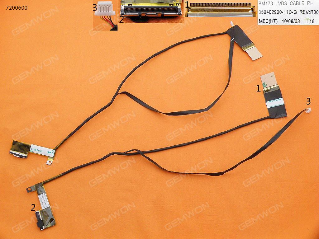 Picture of New LCD Display Screen Cable Replacement  For HP G72-A00 Series CQ72 17.3"