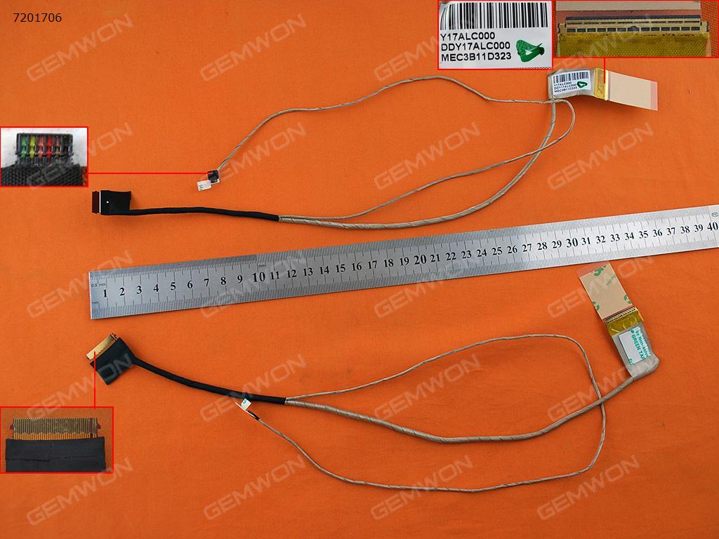 Picture of New LCD Display Screen Cable Replacement  For HP Pavilion 17-F series，ORG