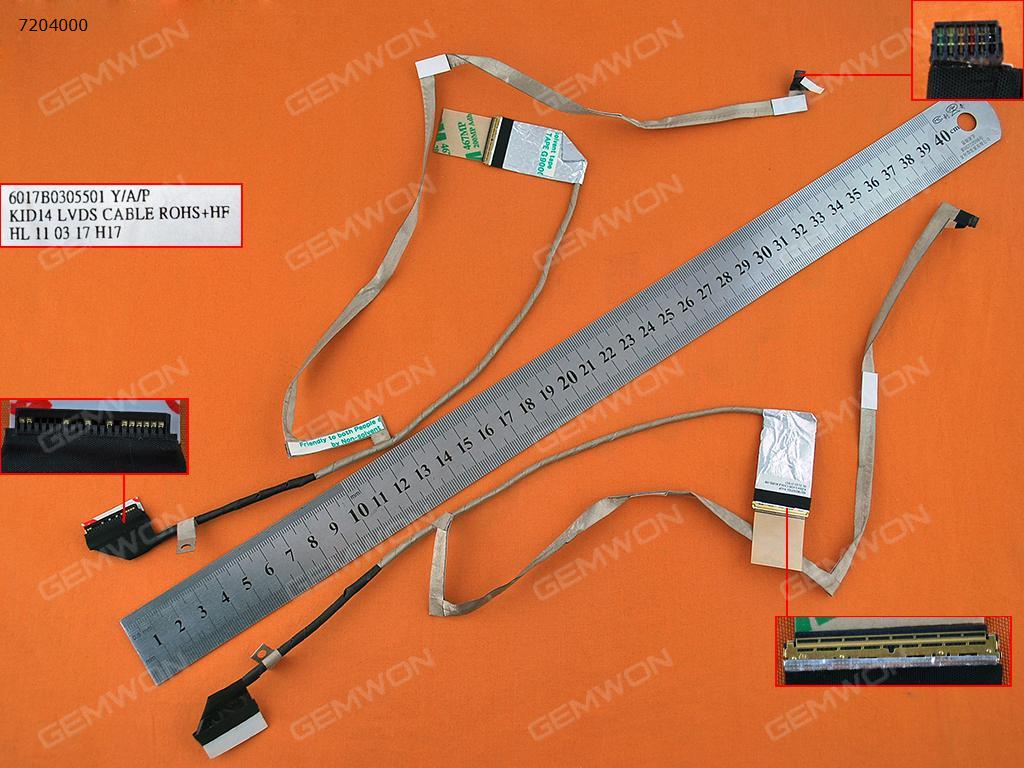 Picture of New LCD Display Screen Cable Replacement  For HP Pavilion DV4-4000,ORG