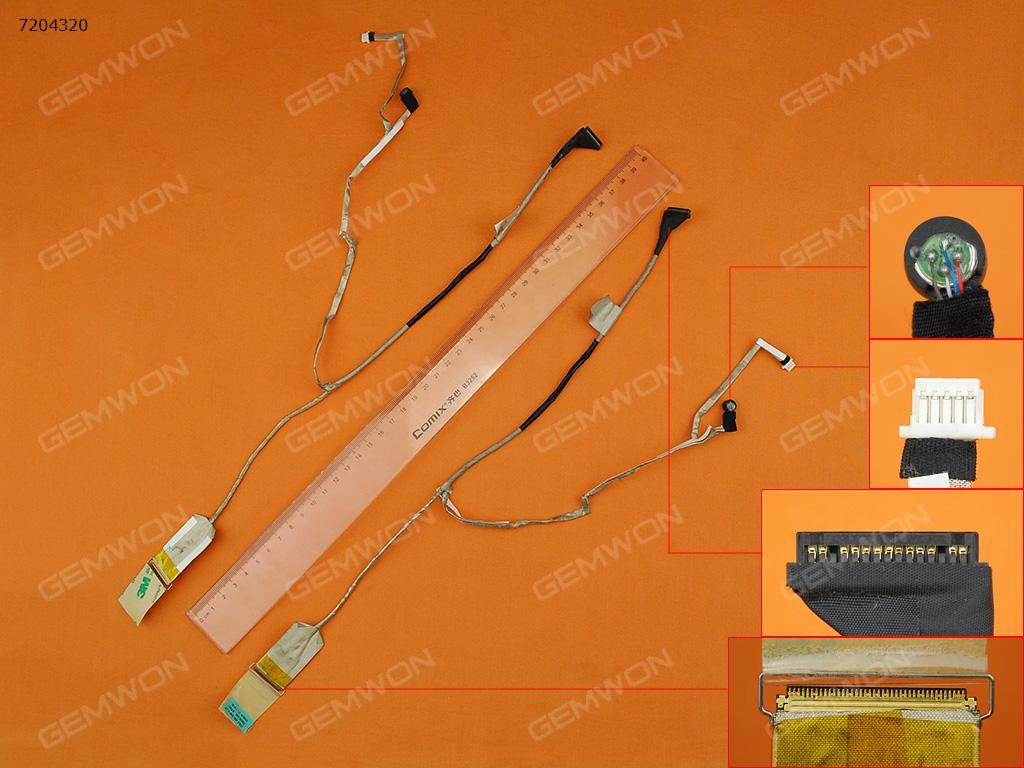 Picture of New LCD Display Screen Cable Replacement  For HP 4320S 4321S 4420S 4421S 4425S(with mic,version 1)，ORG