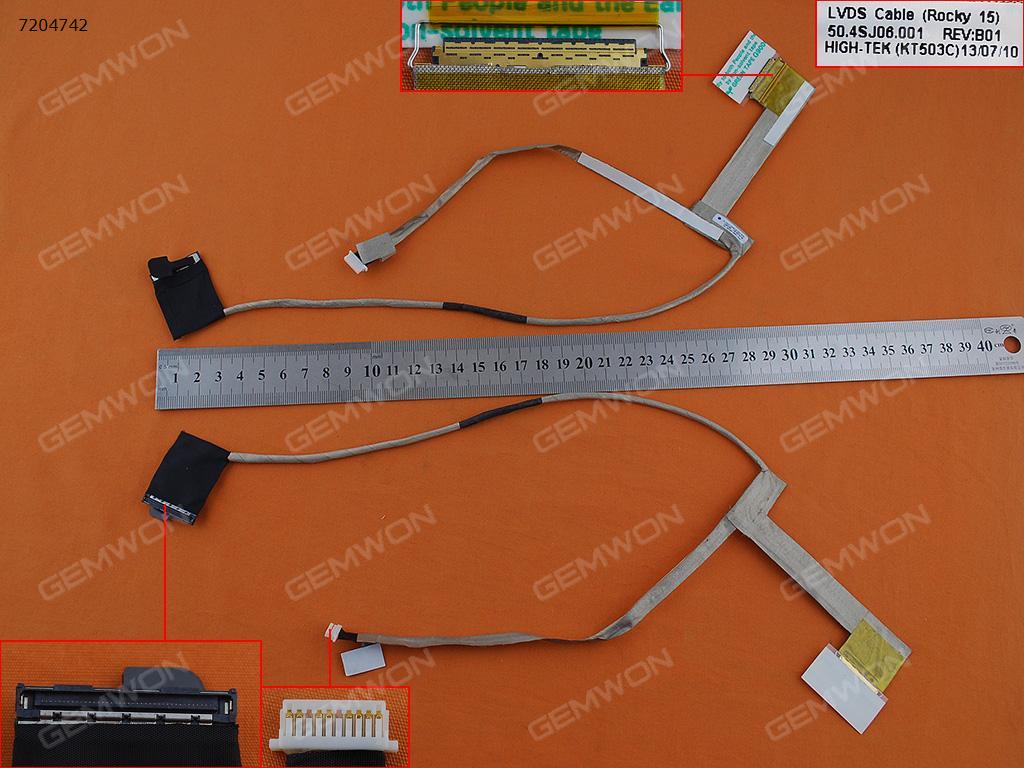 Picture of New LCD Display Screen Cable Replacement  For HP 4540s 4570s 4730s(For ultra-thin screen,version 2)，OEM