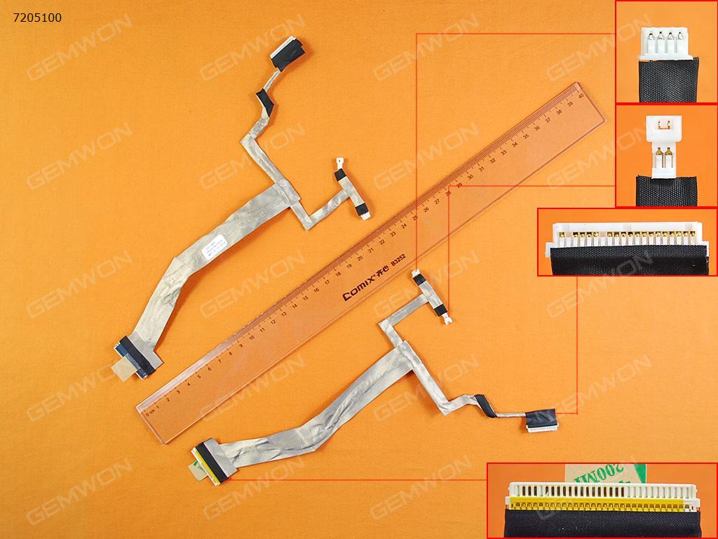 Picture of New LCD Display Screen Cable Replacement  For HP DV5-1000 Series(NEW)，OEM