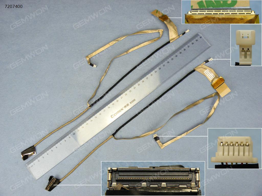 Picture of New LCD Display Screen Cable Replacement  For HP pavilion DV7-4000，ORG