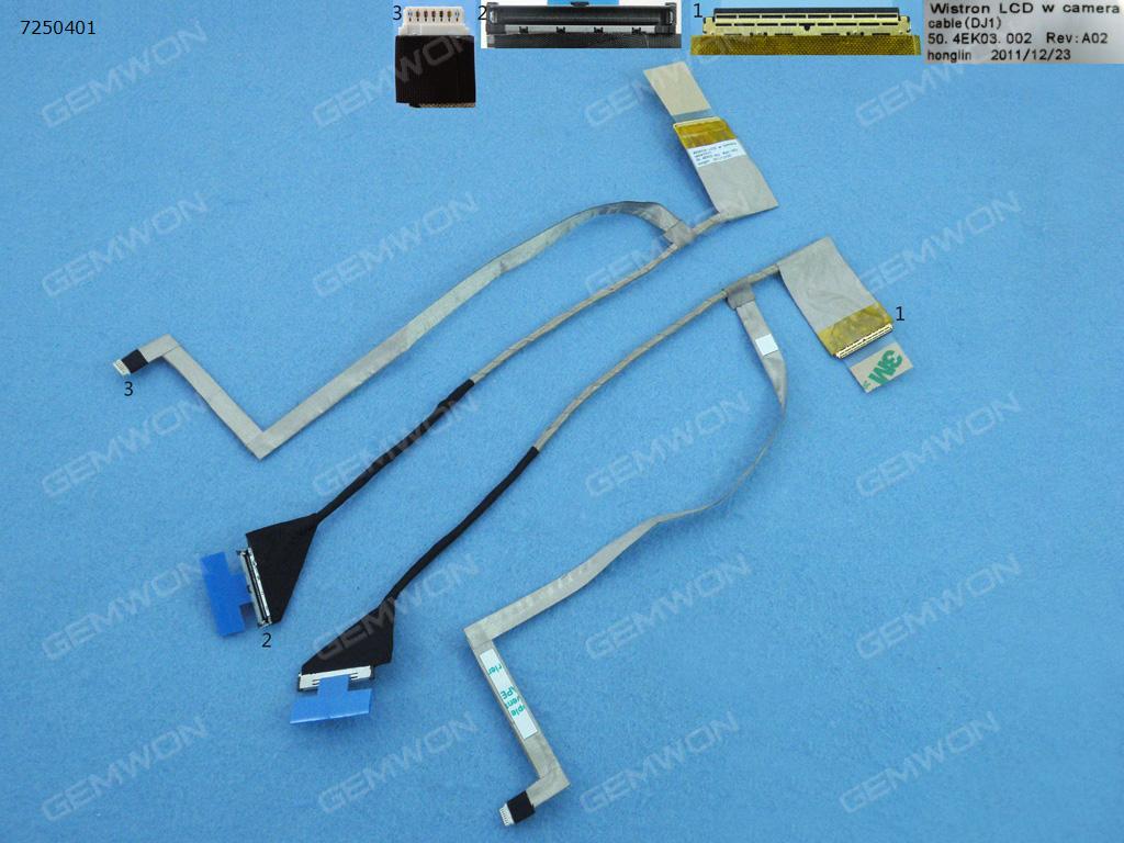 Picture of New LCD Display Screen Cable Replacement  For DELL Inspiron N4030 N4020 14V M4010