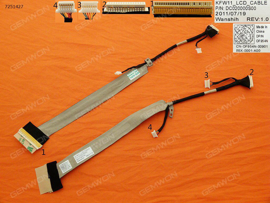Picture of New LCD Display Screen Cable Replacement  For DELL Inspiron 1425 1427