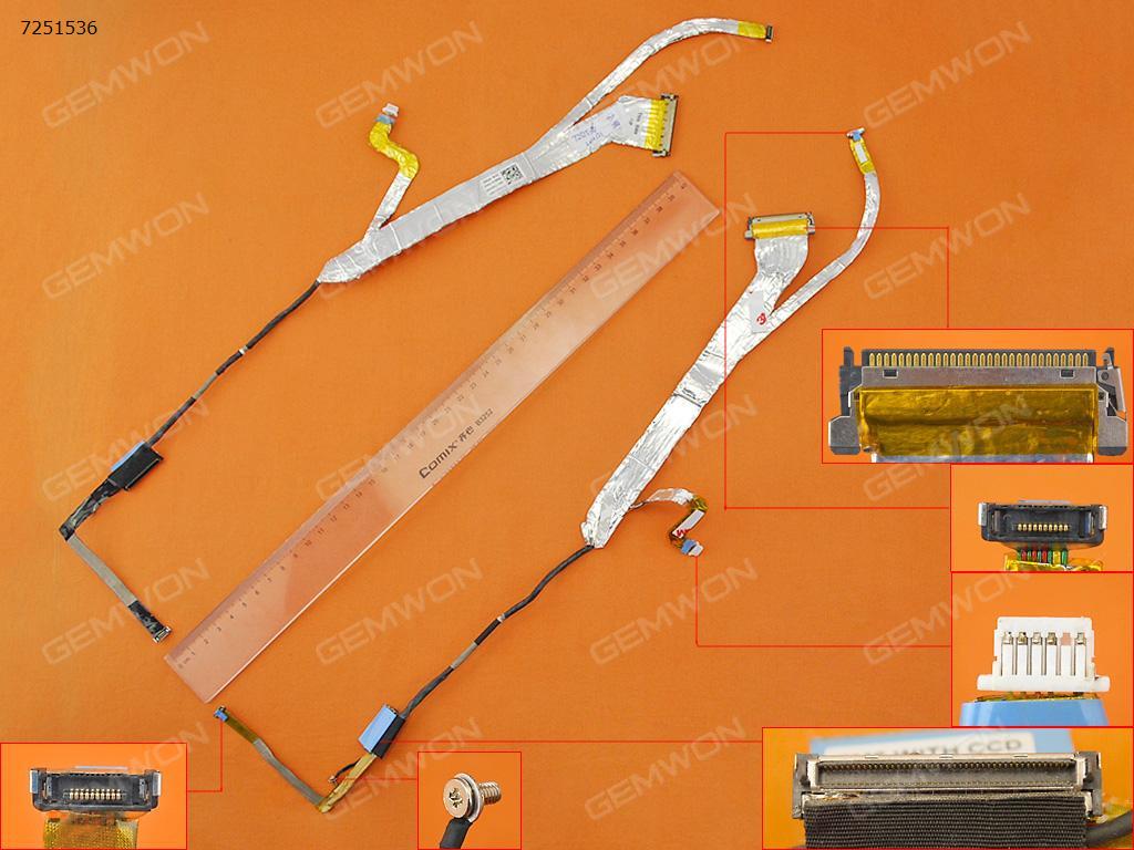 Picture of New LCD Display Screen Cable Replacement  For Dell Studio 1535 1536 1537(For LCD,with camera connector)