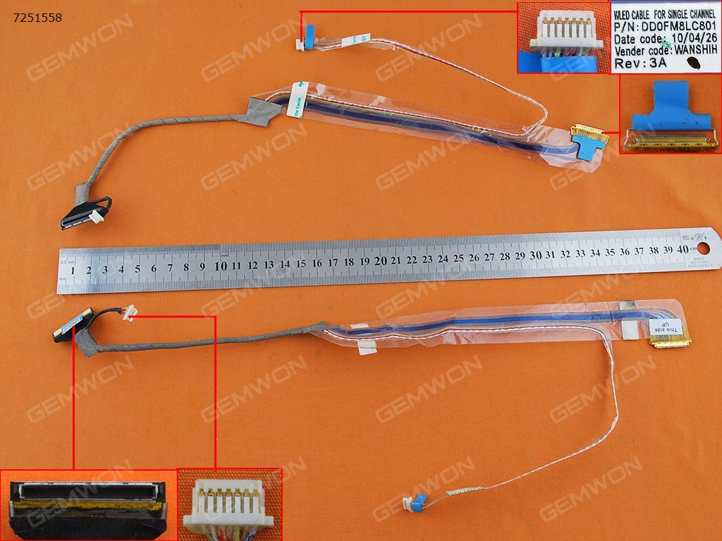 Picture of New LCD Display Screen Cable Replacement  For DELL Studio 1555 1557 1558，ORG