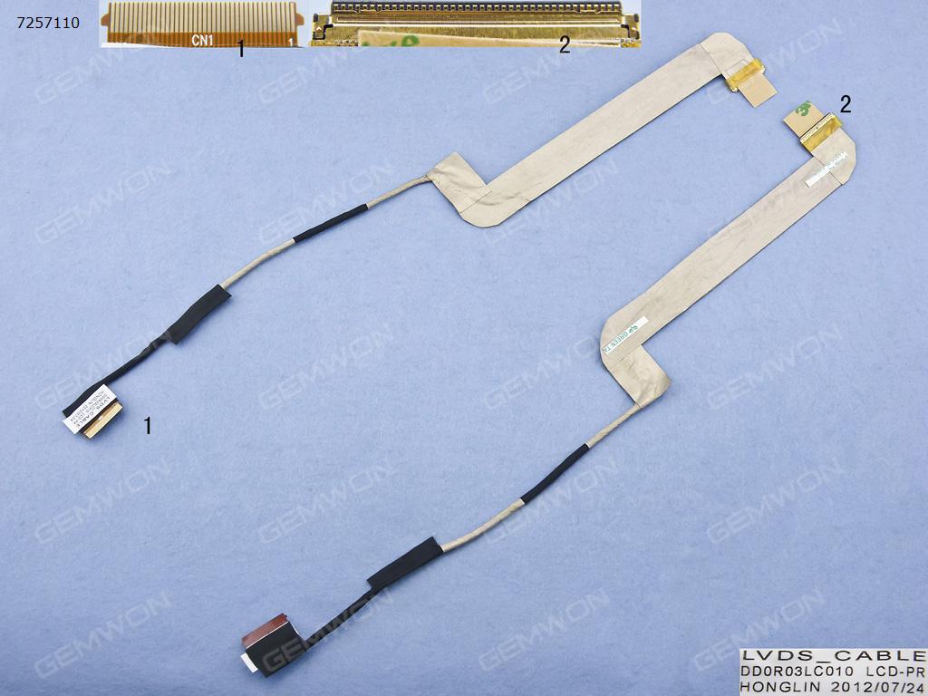 Picture of New LCD Display Screen Cable Replacement  For DELL Inspiron N7110,ORG