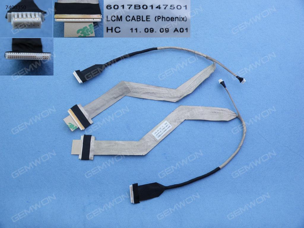 Picture of New LCD Display Screen Cable Replacement  For TOSHIBA L350 L355 17" NEW