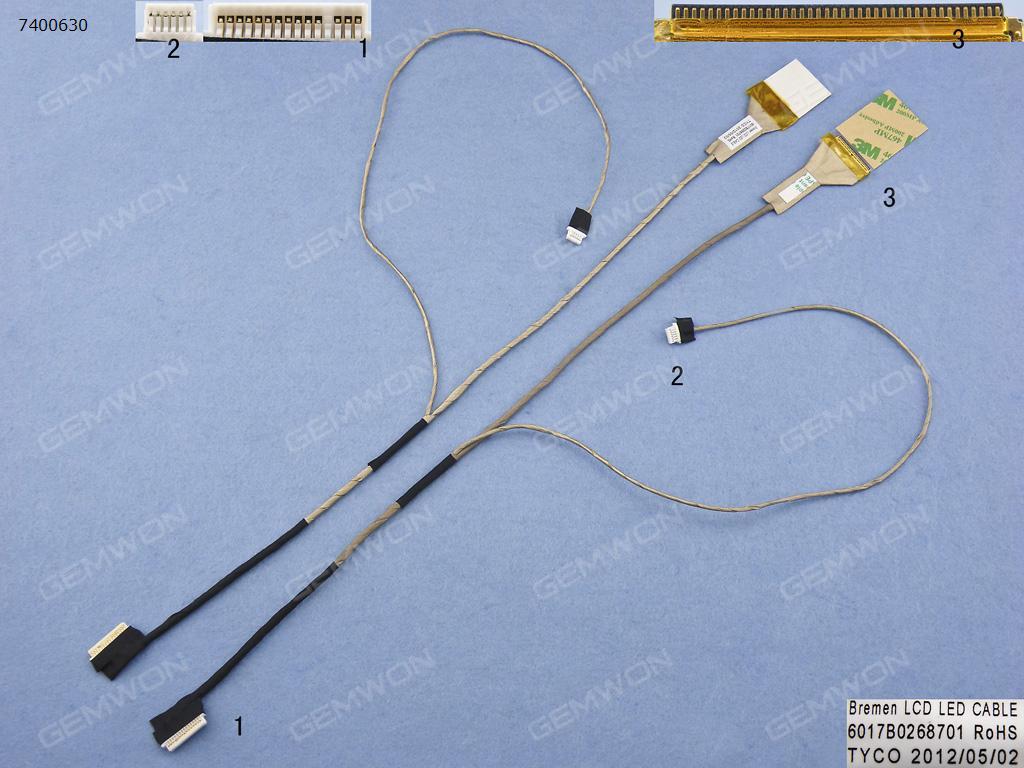 Picture of New LCD Display Screen Cable Replacement  For TOSHIBA Satellite L630 L635,OEM