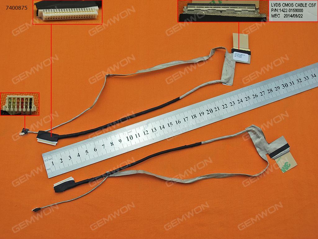Picture of New LCD Display Screen Cable Replacement  For TOSHIBA satellite L875 L870 C875 C870