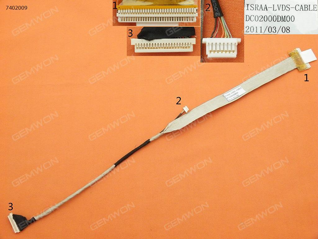Picture of New LCD Display Screen Cable Replacement  For TOSHIBA Satellite P200 P205 17"，OEM