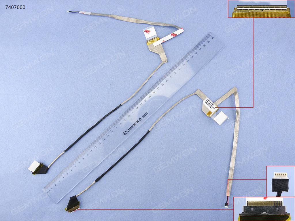 Picture of New LCD Display Screen Cable Replacement  For TOSHIBA Satellite L745 L740 L700