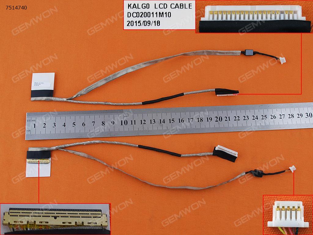Picture of New LCD Display Screen Cable Replacement  For ACER aspire 4740 4740G 4540 4535 4536 4735(For ultra-thin screen)，OEM