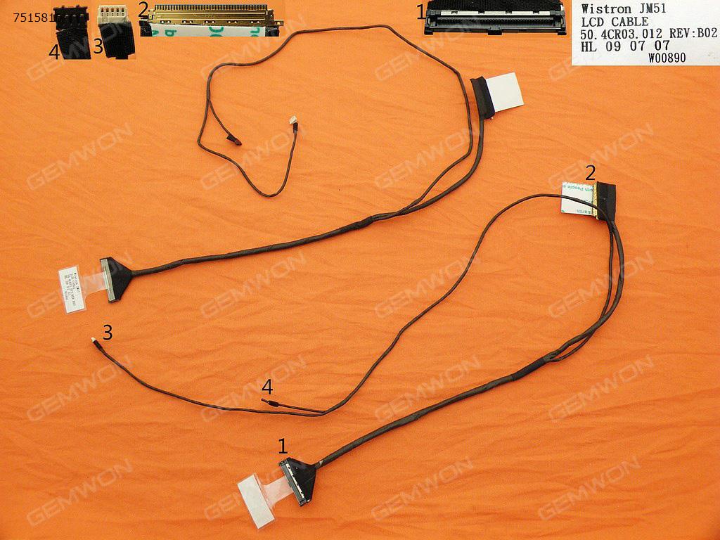 Picture of New LCD Display Screen Cable Replacement  For ACER Aspire 5810T 5810TZ LED