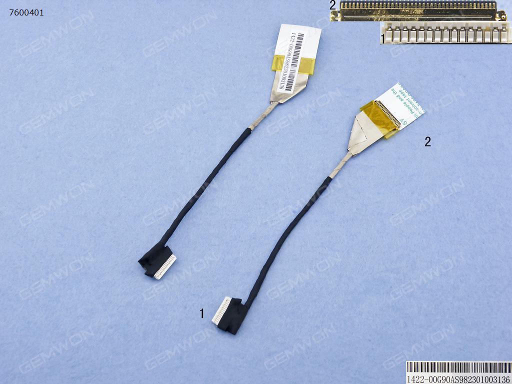 Picture of New LCD Display Screen Cable Replacement  For ASUS K40 K40AB X8A K50 K50AB,ORG