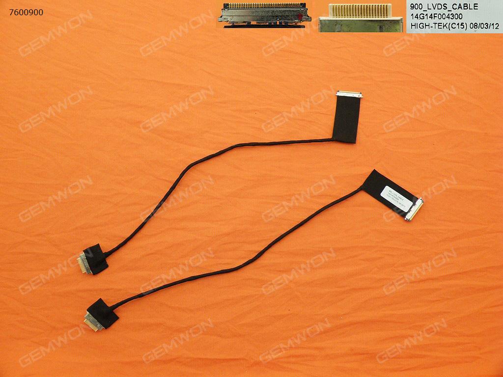 Picture of New LCD Display Screen Cable Replacement  For ASUS EEE PC 900 8.9"
