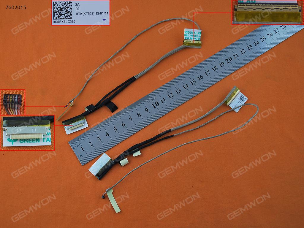 Picture of New LCD Display Screen Cable Replacement  For ASUS Vivobook X201E X201L X201S X202E Q200E S200E,ORG