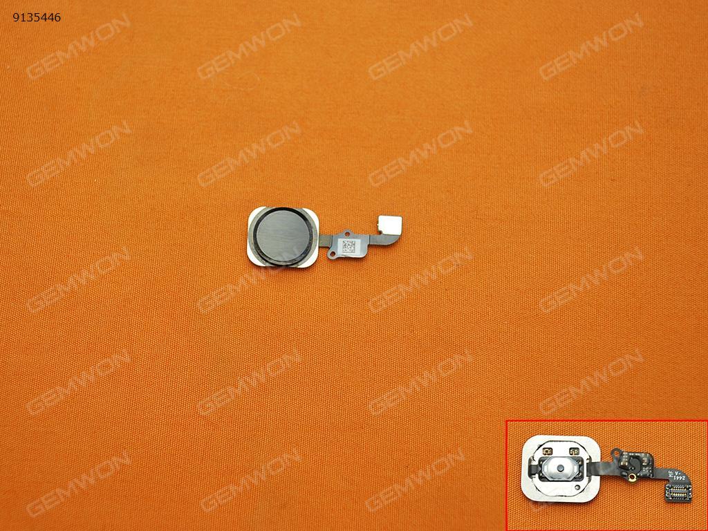 Picture of Home Button with Flex Ribbon Cable for iPhone6 5.5" black