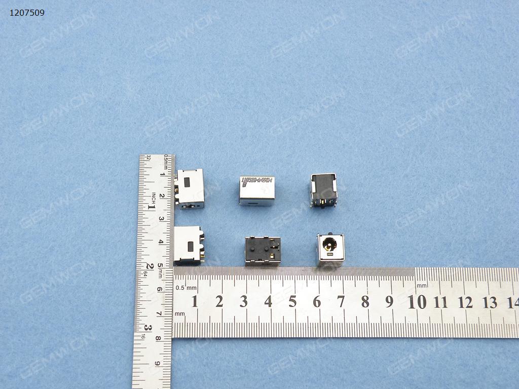 Picture of HP  Presario F700 series (F700, F705, F715, F730, F750, F755)   HP  Pavilion DV9000 DV6000 V6000 V6300 DV6200 dc jack without attached board, 1.65mm for 90watt