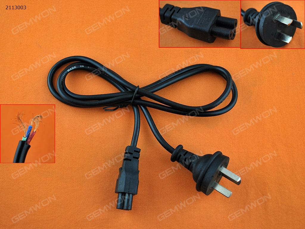 Picture of AU Plug AC Power Cord Cable For Laptop Adapter 1.8M ,Material: Copper&Aluminum 